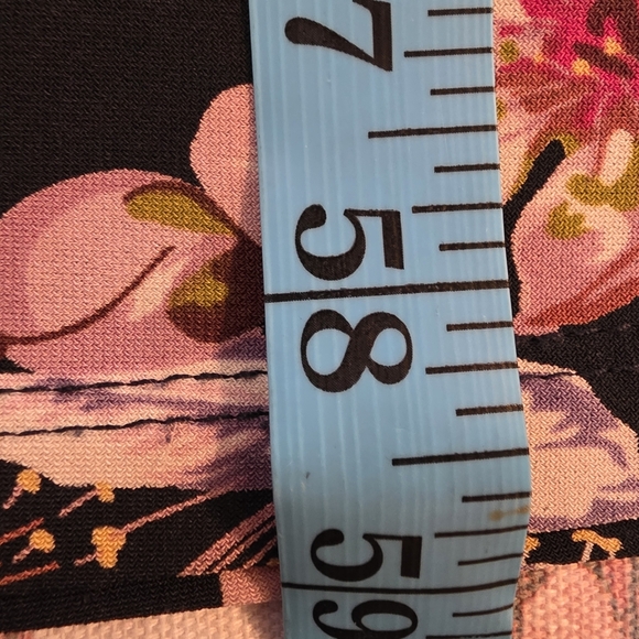 East Adeline Black Floral Maxi Dress – Women’s 1X - Picture 7 of 8